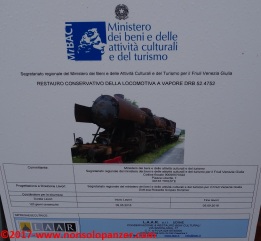 12 DRB52 Museo Ferroviario Trieste Campo Marzio