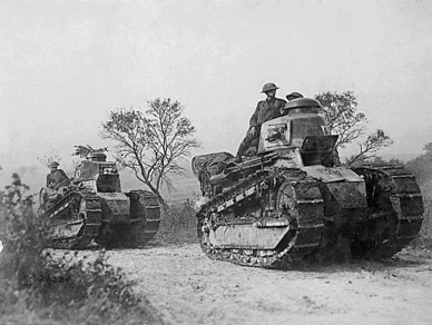 19 WWI Tank storical