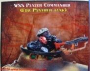 02 WSS Panzer Commander - Evolution Miniatures